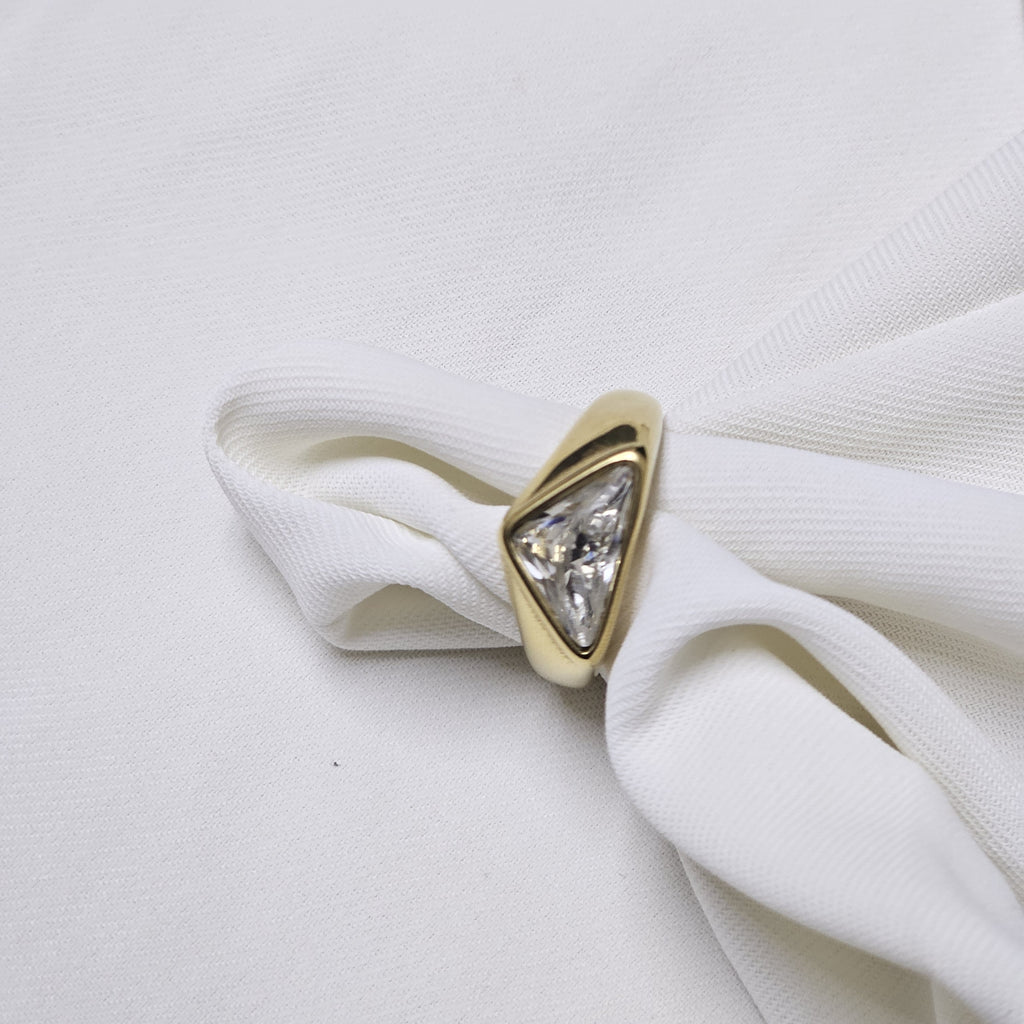 Trillion Cut Ring
