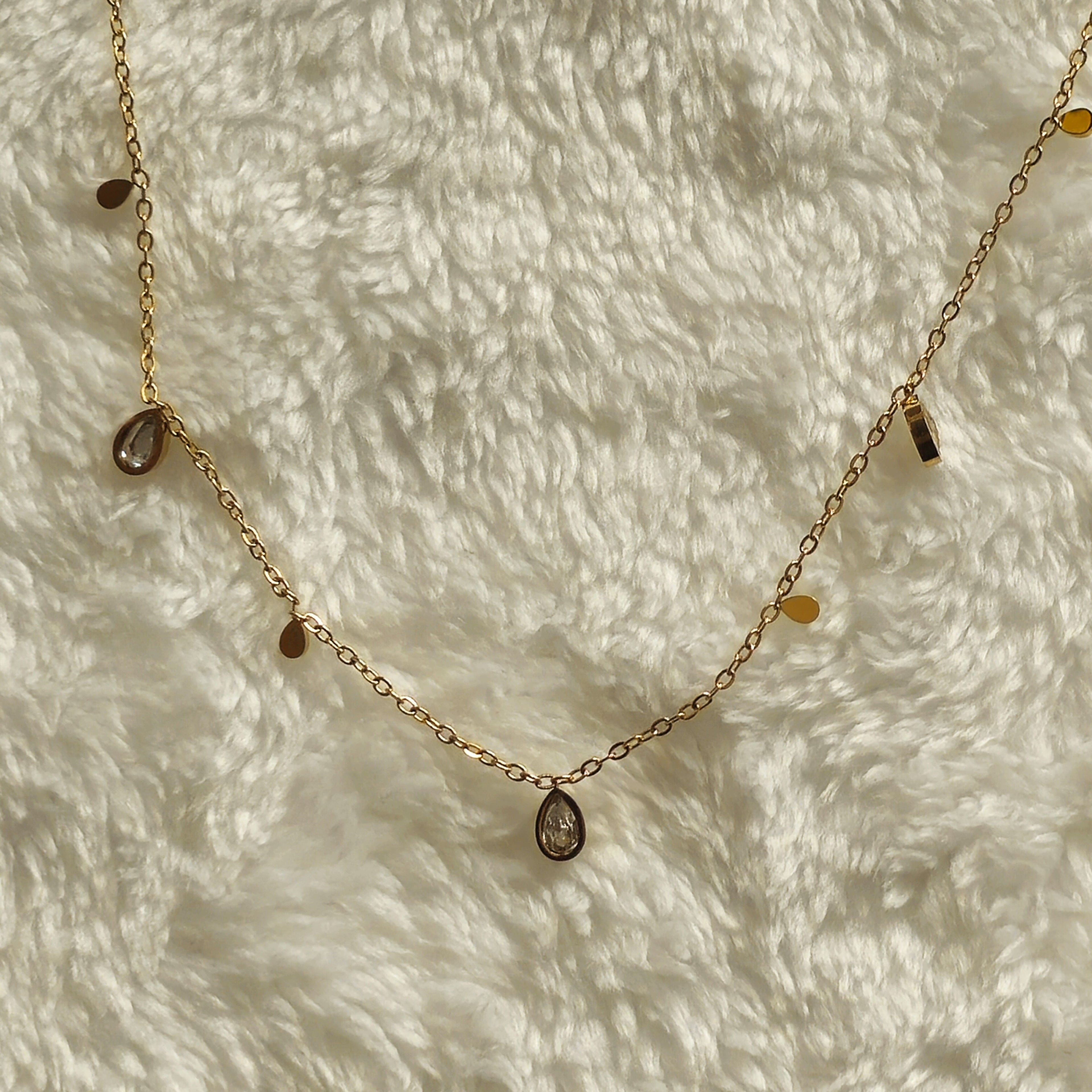 Multi Pendent Charm Necklace