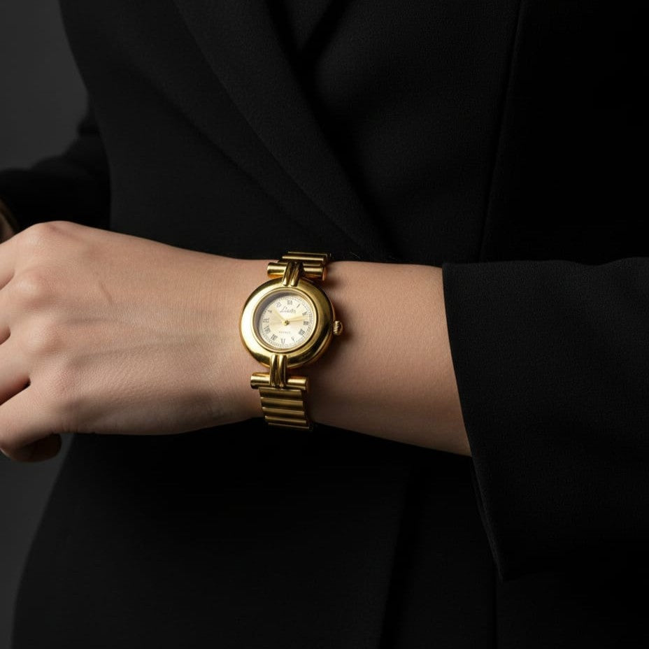Old Money Round Watch
