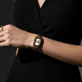 Retro Gold Tone Chain Watch