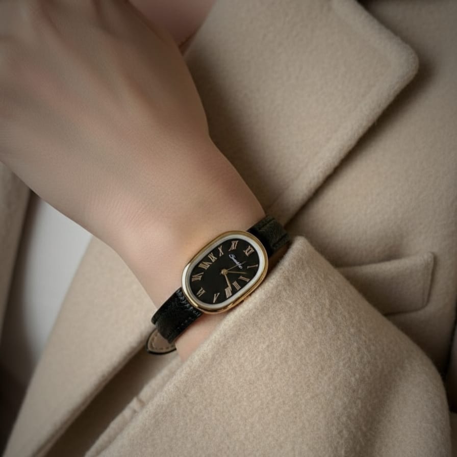 Oval Black Watch