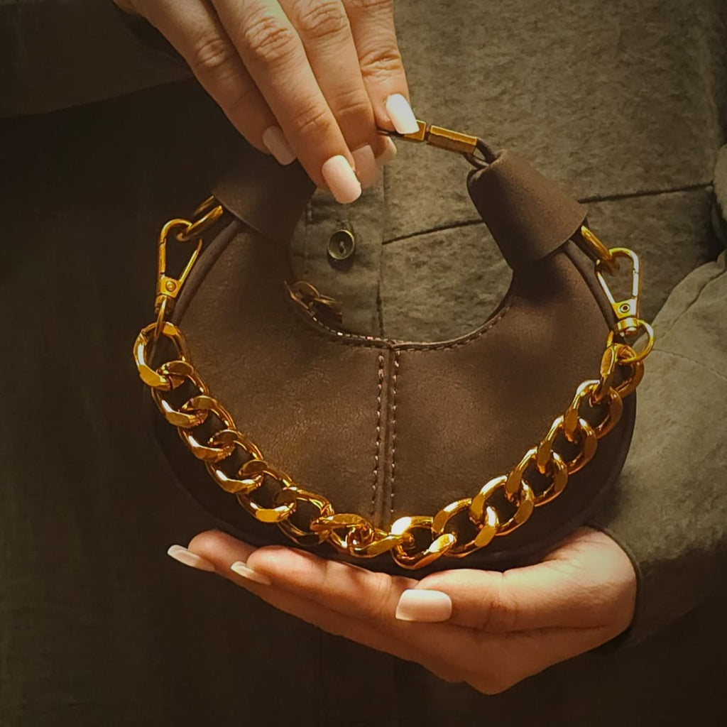 Crescent Mini Hobo Bag