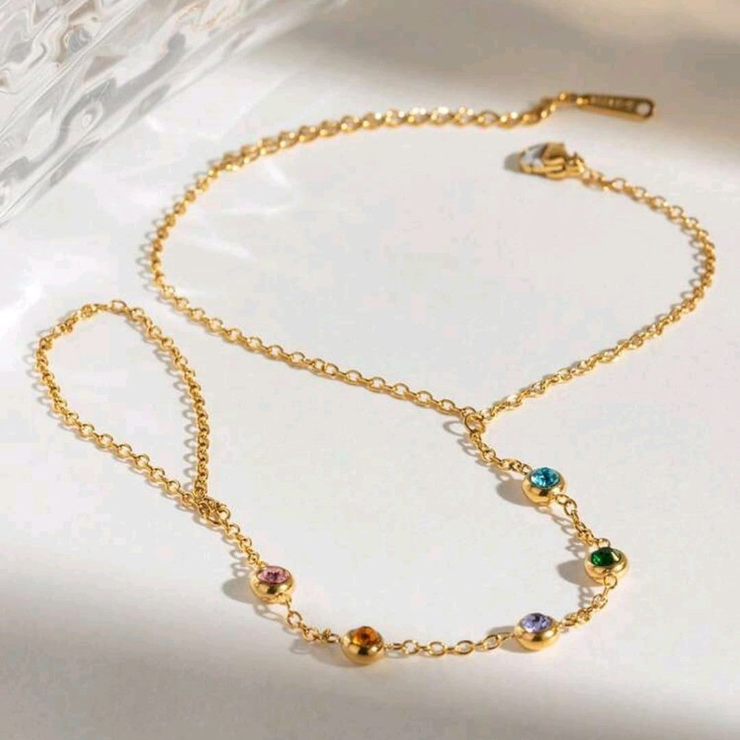 Color Charm Hand Chain