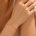 Zirconia Stone Hand Chain