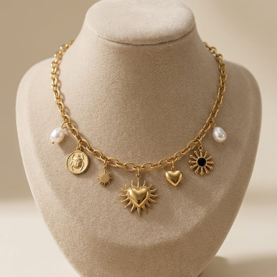 Heart Charm Necklace