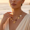 Starfish Charm Necklace