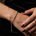 Paper Clip - Tennis Bracelet