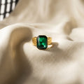 Green Stone Ring