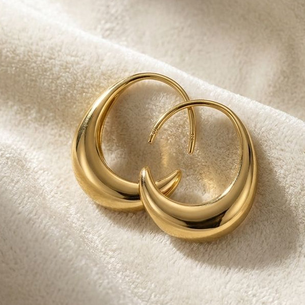 Half Hoop Earring