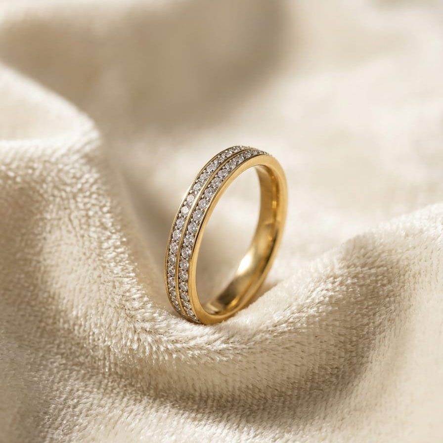 Double Row Eternity Ring